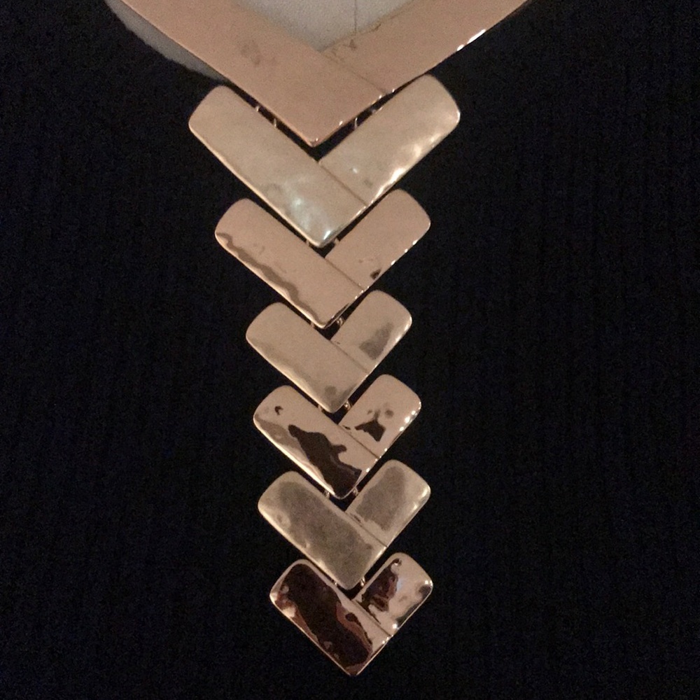 Robert Lee Morris gold tone  necklace REDUCED